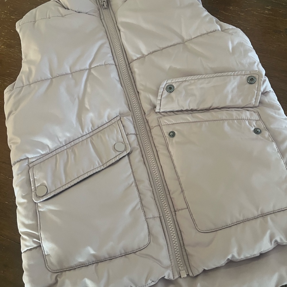 Zella Kids Light pink Puffer Vest
